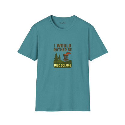 Unisex T-Shirt - I'd Rather Be Disc Golfing V3