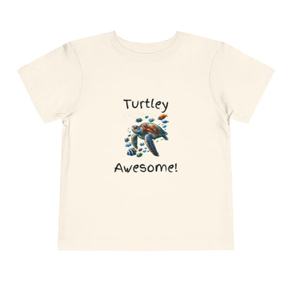 Turtle-Themed Toddler T-Shirt