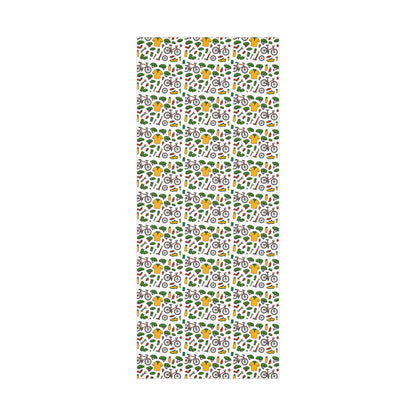 Eco-Friendly Cycling-Themed Gift Wrap Paper