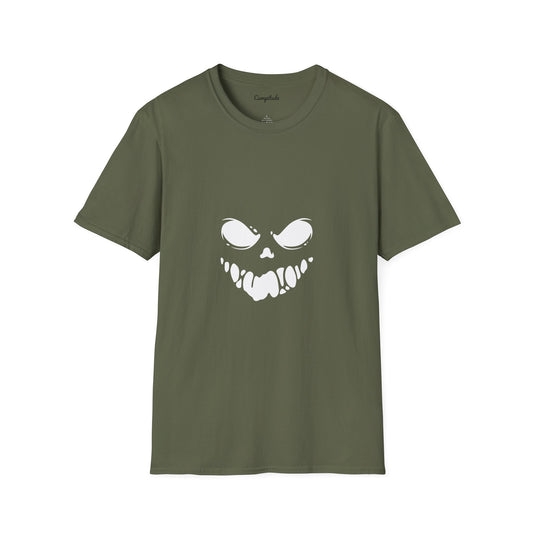 Unisex T-Shirt - Seasonal Scary Pumpkin