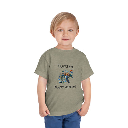 Turtle-Themed Toddler T-Shirt