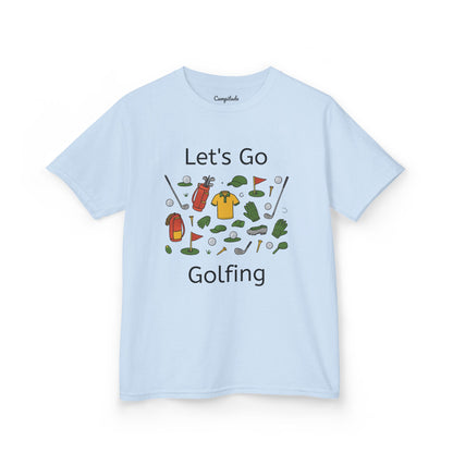 Kids T-Shirt - Let's Go Golfing