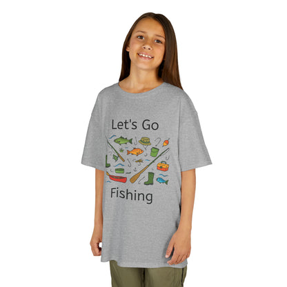 Kids T-Shirt - Let's Go Fishing