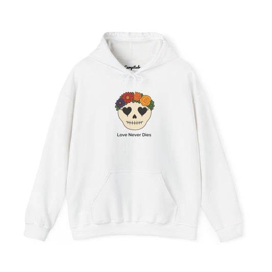 Unisex Hoodie - Sugar Skull Love Never Dies