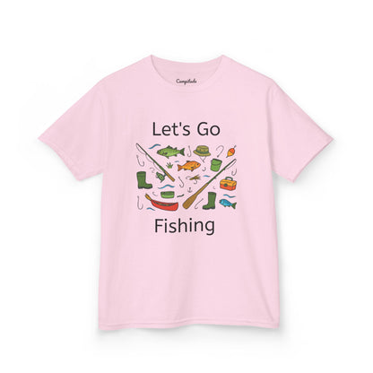 Kids T-Shirt - Let's Go Fishing