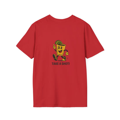 Unisex T-Shirt - Take a Shot - Tequila (2-sided graphic)