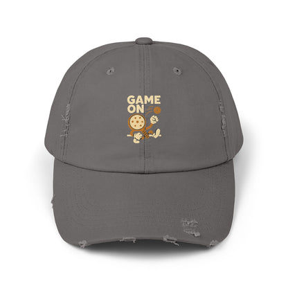 Distressed Cap - Pickleball Game On