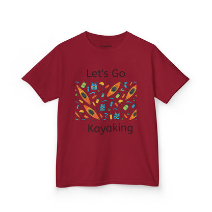 Kids T-Shirt - Let's Go Kayaking