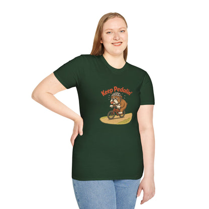 Unisex T-Shirt - Keep Pedalin'