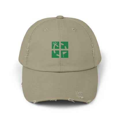 Distressed Cap - Geocache
