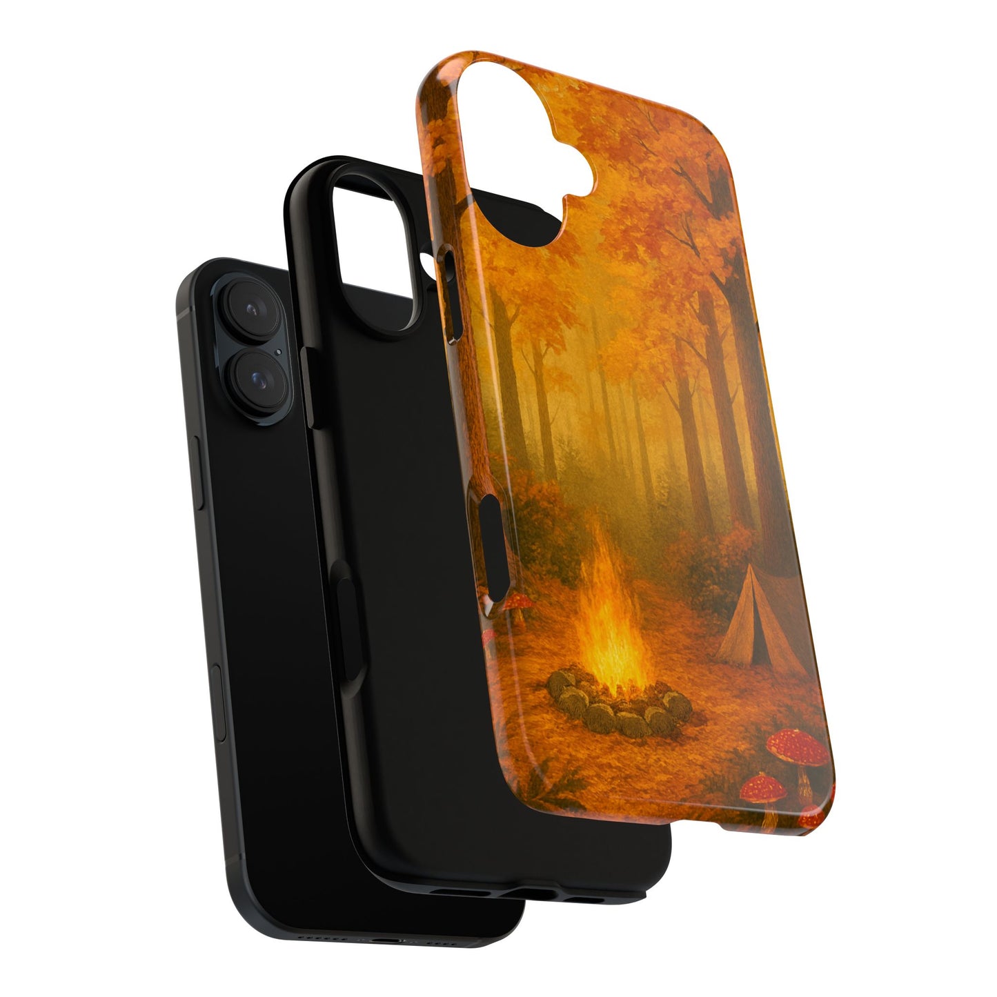 Tough Phone Case - Autumn Camping