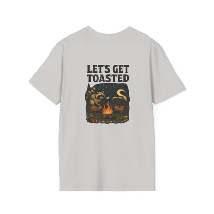 Unisex T-Shirt - Let's Get Toasted (2-sided graphic)
