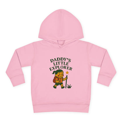 Toddler Hoodie - Daddy's Little Explorer (Girl)