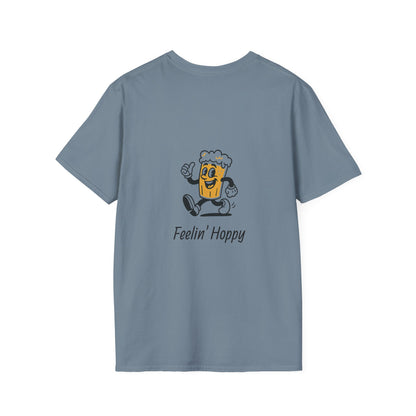 Unisex T-Shirt - Feelin' Hoppy - Beer (2-sided graphic)