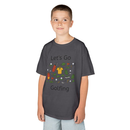 Kids T-Shirt - Let's Go Golfing