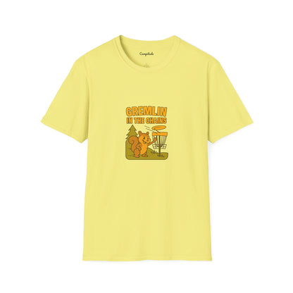 Unisex T-Shirt - Disc Golf Gremlin in the Chains