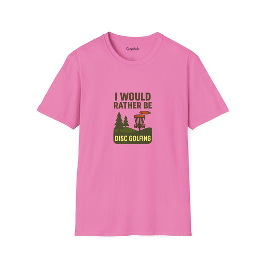 Unisex T-Shirt - I'd Rather Be Disc Golfing V3