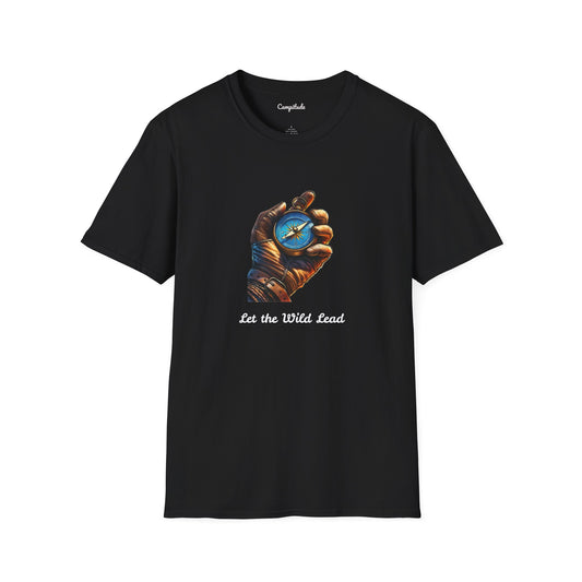 Unisex T-Shirt - Let the Wild Lead Adventure Compass