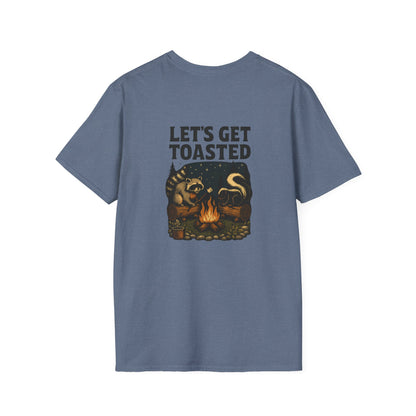 Unisex T-Shirt - Let's Get Toasted (2-sided graphic)
