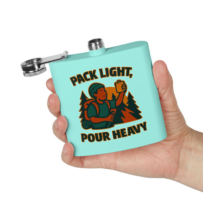 Hiking Flask - Pack Light Pour Heavy