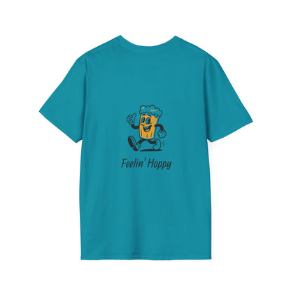 Unisex T-Shirt - Feelin' Hoppy - Beer (2-sided graphic)