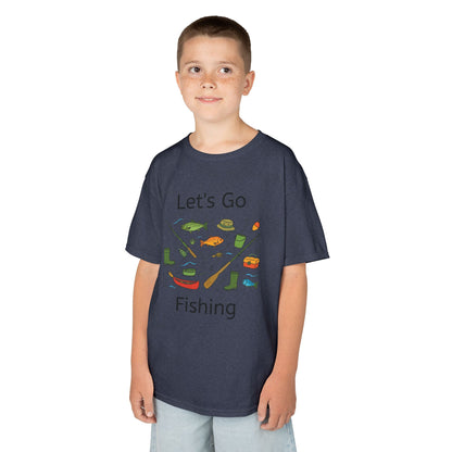 Kids T-Shirt - Let's Go Fishing