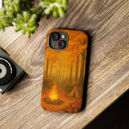 Tough Phone Case - Autumn Camping