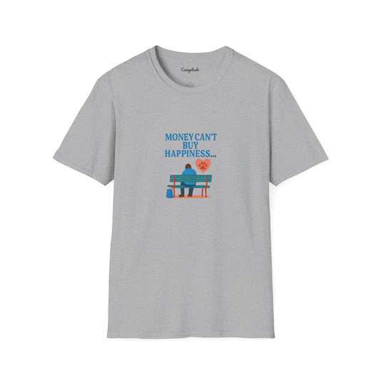 Unisex T-Shirt - Adopt A Pet Love (2-sided graphic)