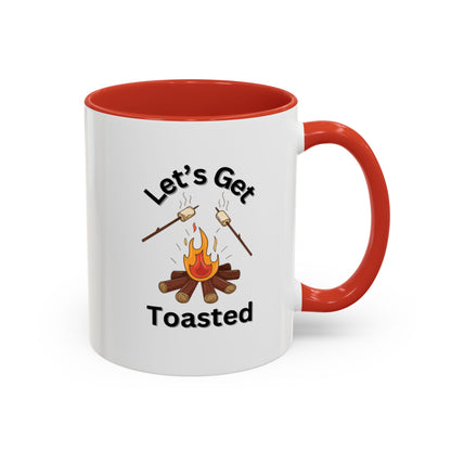 Ceramic Coffee Mug - Let's Get Toasted