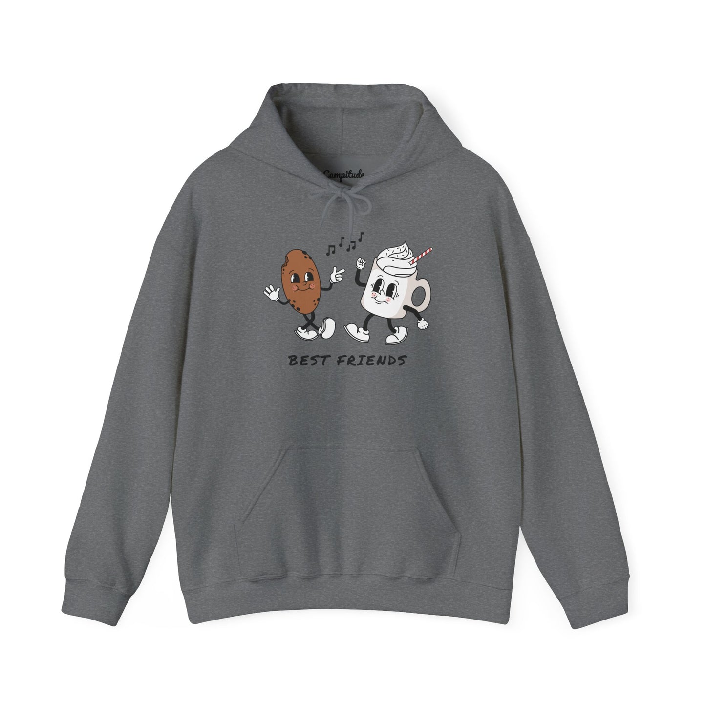 Unisex Hoodie - Best Friends Cookie & Coffee