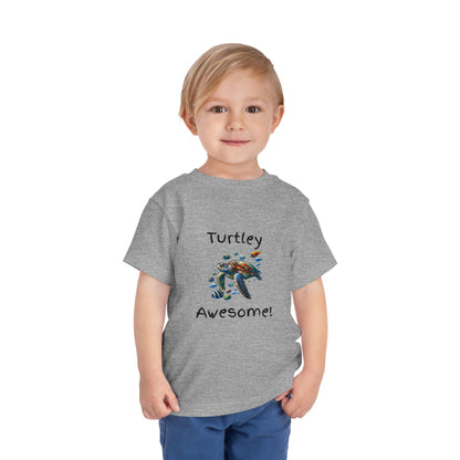 Turtle-Themed Toddler T-Shirt