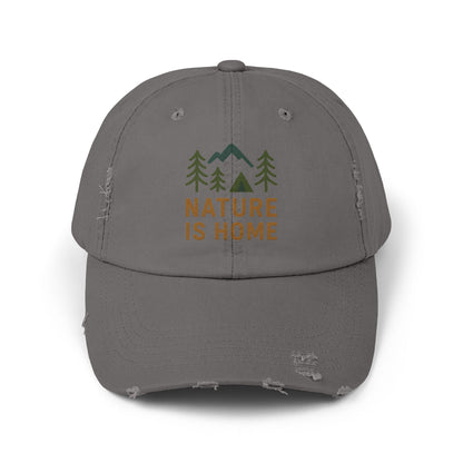 Distressed Cap - Nature is Home