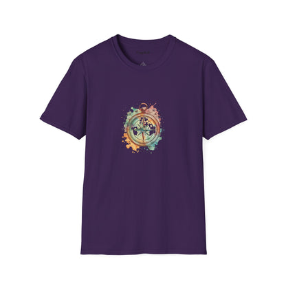 Unisex T-Shirt - Geocache Colorful Compass