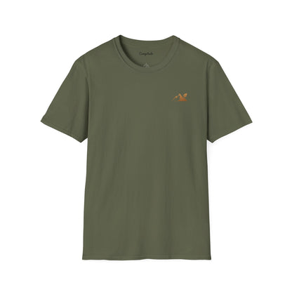 Unisex T-Shirt - The Mountains are Calling and I Must Go (2-sided graphic)