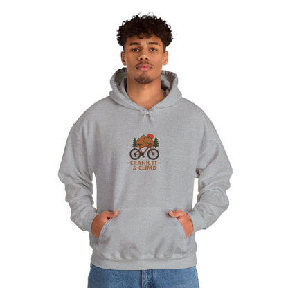Unisex Hoodie - Crank It & Climb
