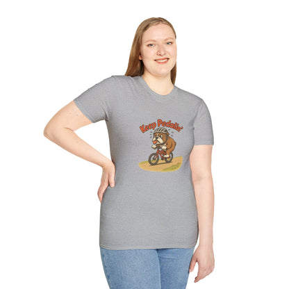Unisex T-Shirt - Keep Pedalin'