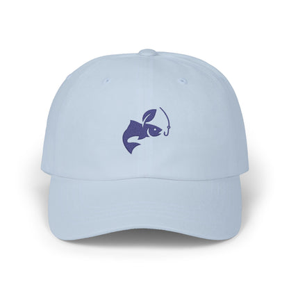 Classic Dad Cap - Fishing logo