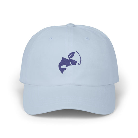 Classic Dad Cap - Fishing logo