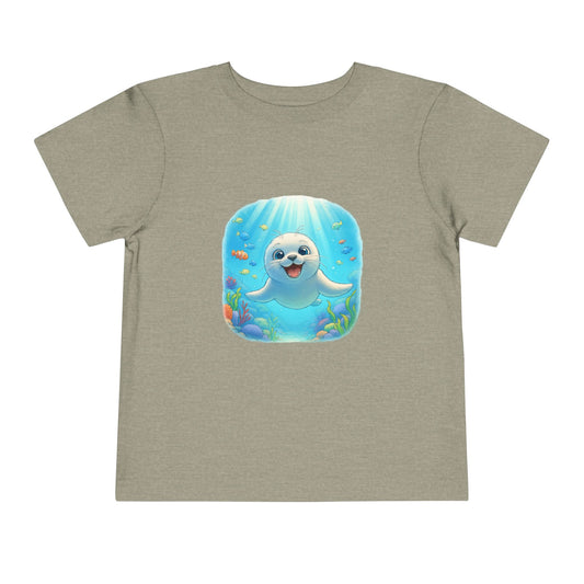 Adorable Seal Graphic Toddler T-Shirt