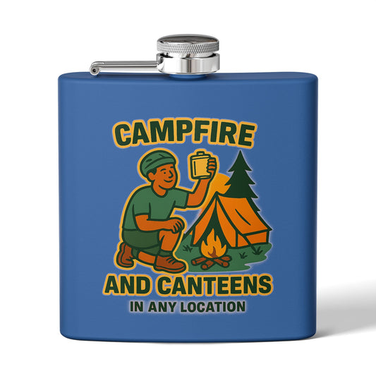 Camping Flask -  Campfire and Canteens in Any Location