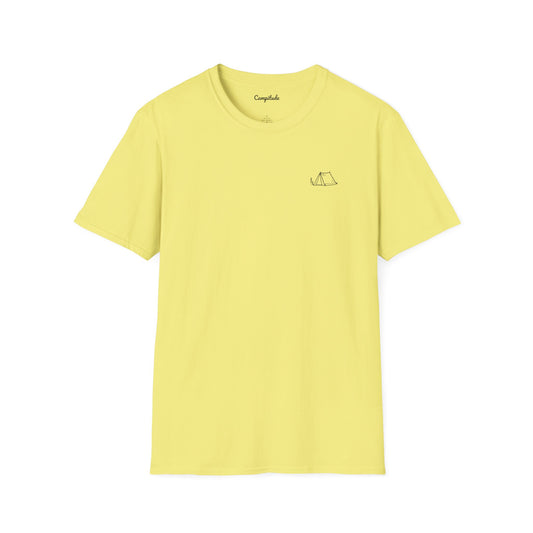 Unisex T-Shirt - Plan for the Day Camping & Wine (2-sided graphic)