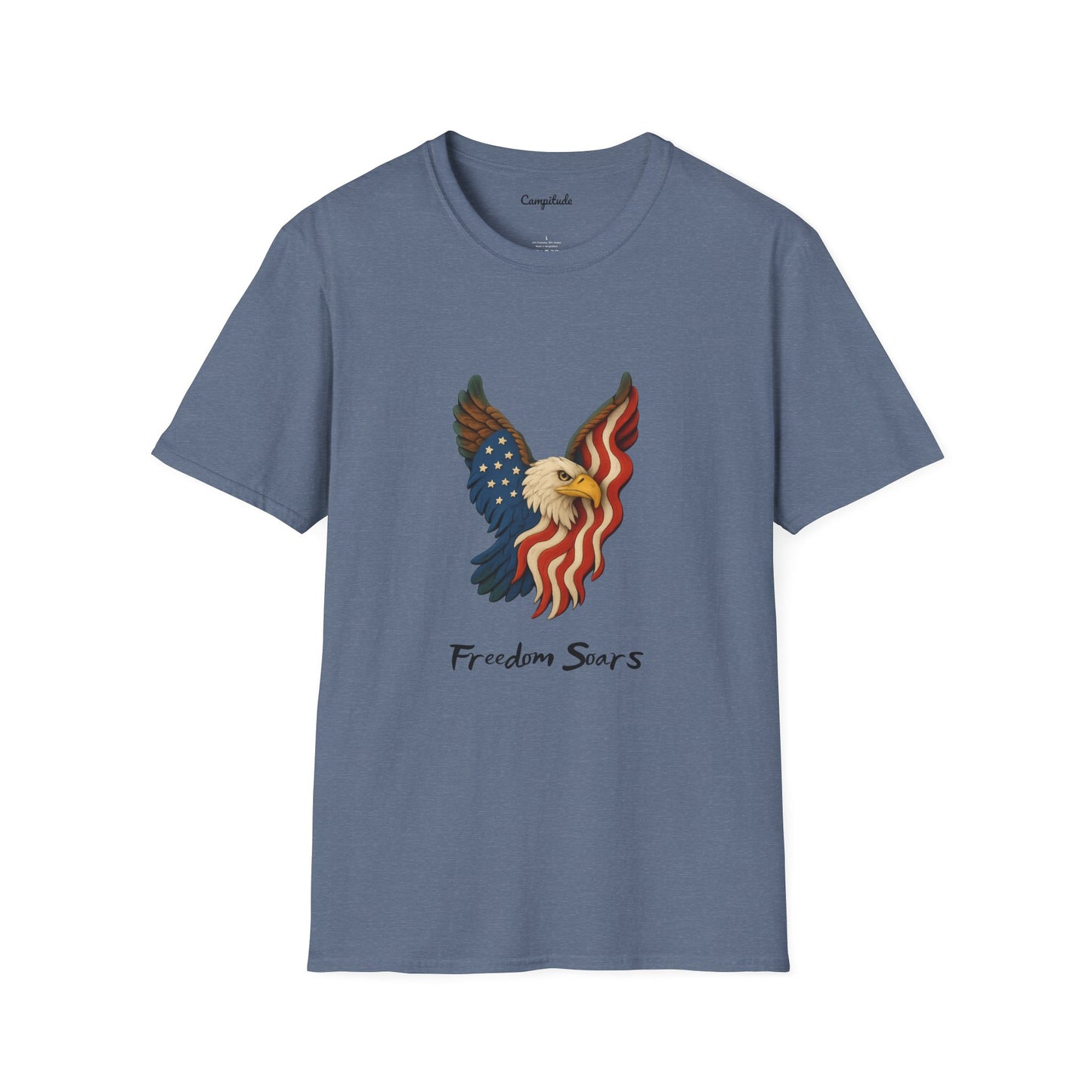 Unisex T-Shirt - American Eagle Freedom Soars