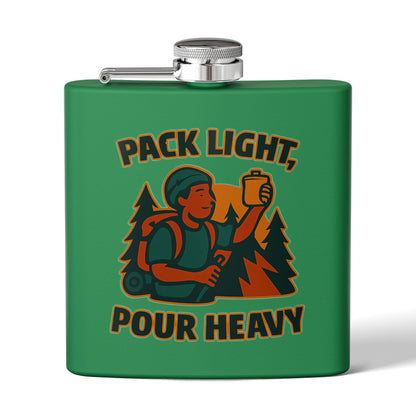 Hiking Flask - Pack Light Pour Heavy
