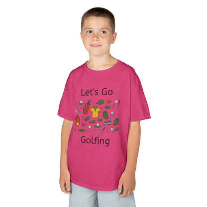 Kids T-Shirt - Let's Go Golfing