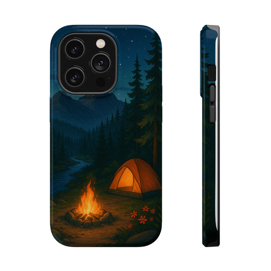 Tough Phone Case (magnetic) - Camping Adventure