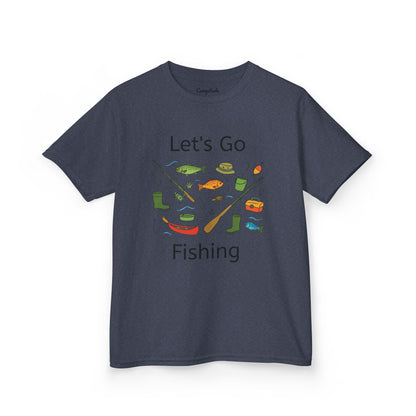 Kids T-Shirt - Let's Go Fishing