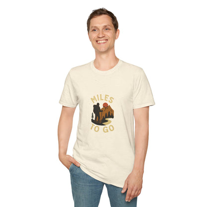 Unisex T-Shirt -  Miles to Go