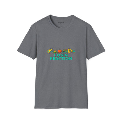 Unisex Softstyle T-Shirt - Cyclist Chain Reaction