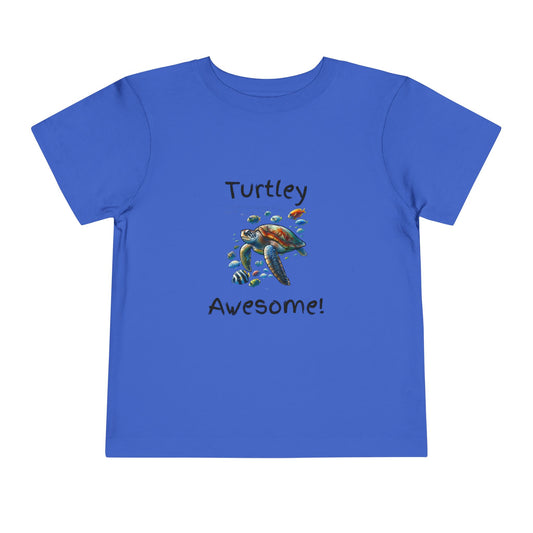 Turtle-Themed Toddler T-Shirt