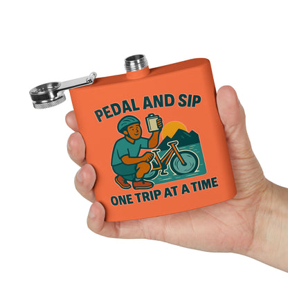 Bicycling Flask - Pedal and Sip One Trip at a Time